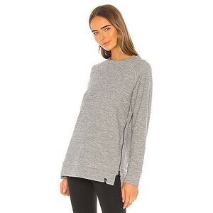 Varley Sierra Sweatshirt in Gray Marl Size Large